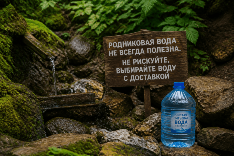 Родниковая или бутилированная? Чего мы не знаем о природных источниках