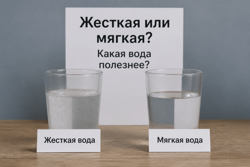 Жесткая или мягкая? Какая вода полезнее?