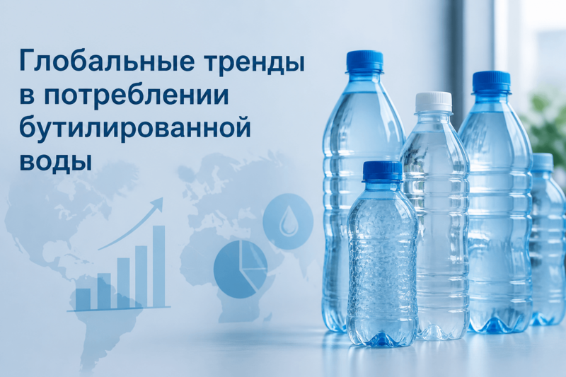 Глобальные тренды в потреблении бутилированной воды